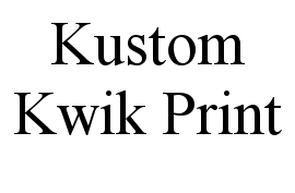 Kustom Kwik Print